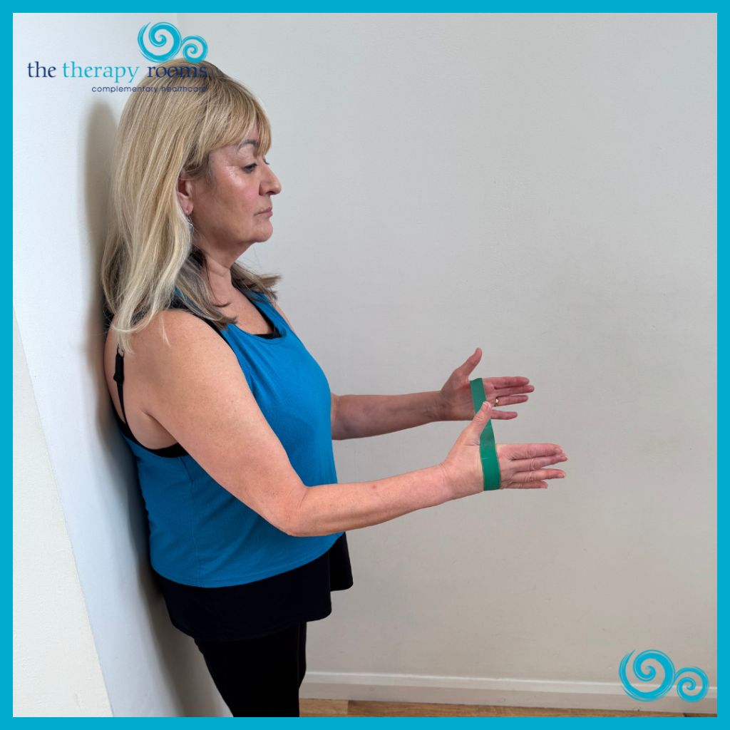 Strengthening Shoulders, Chest Pull